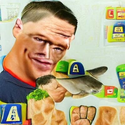 AI Image Generated From Empty Prompt