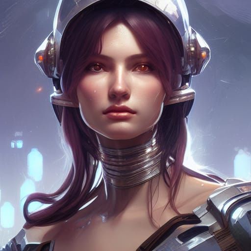 Crystalline Knight Consumed by Alien Machinery