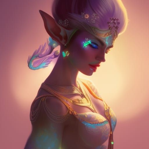 Elf Enchantress (attempts)
