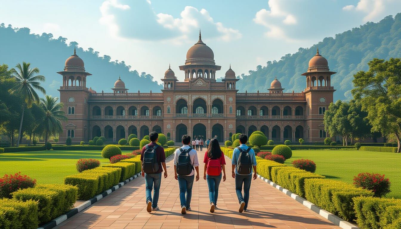University of Chhattisgarh: Hyperrealistic HDR Cinematic Ima...