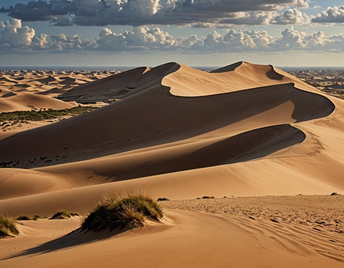 Dune-Inspired Desert Landscape