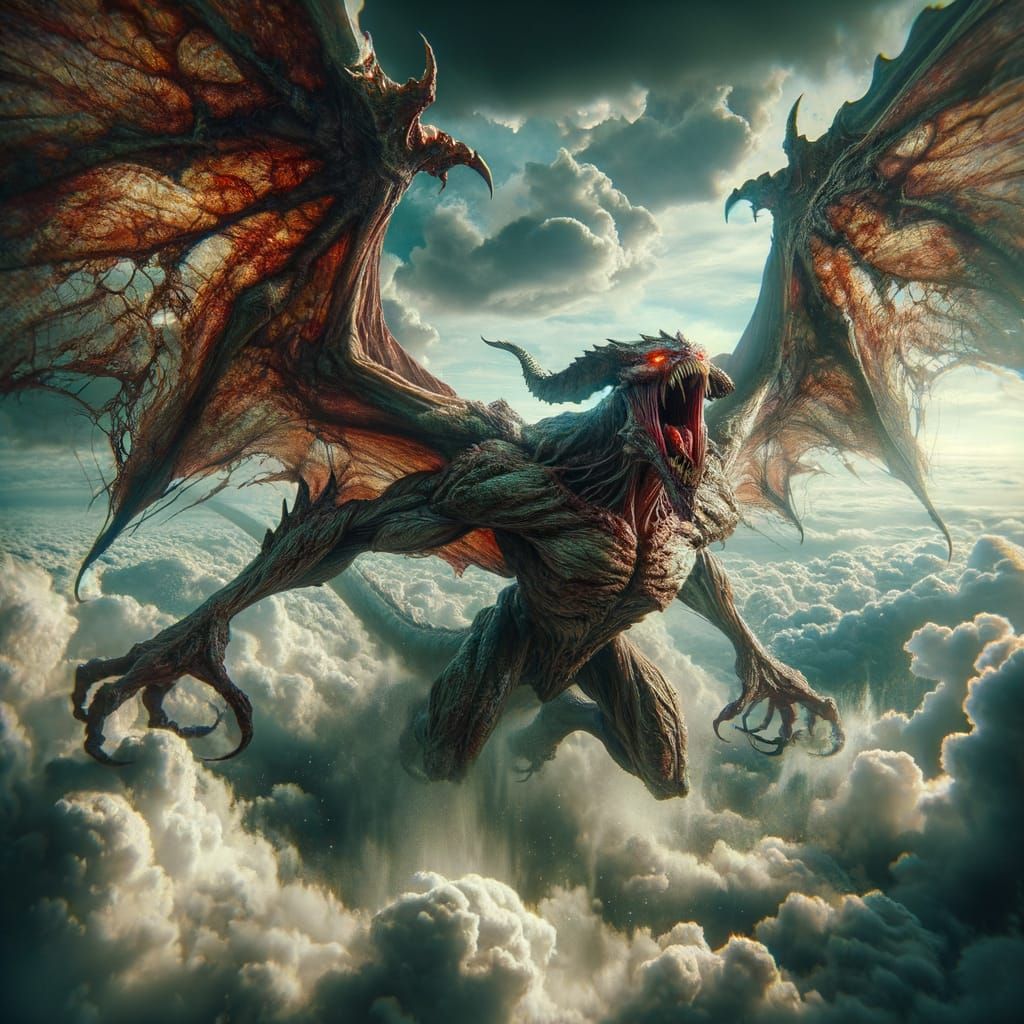 Majestic Monster Dominates the Sky