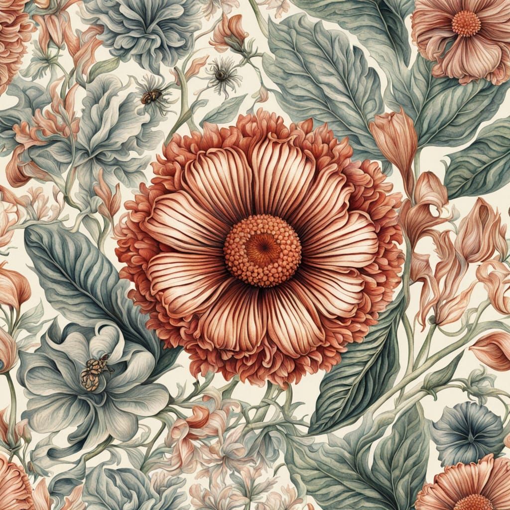Imaginary flower