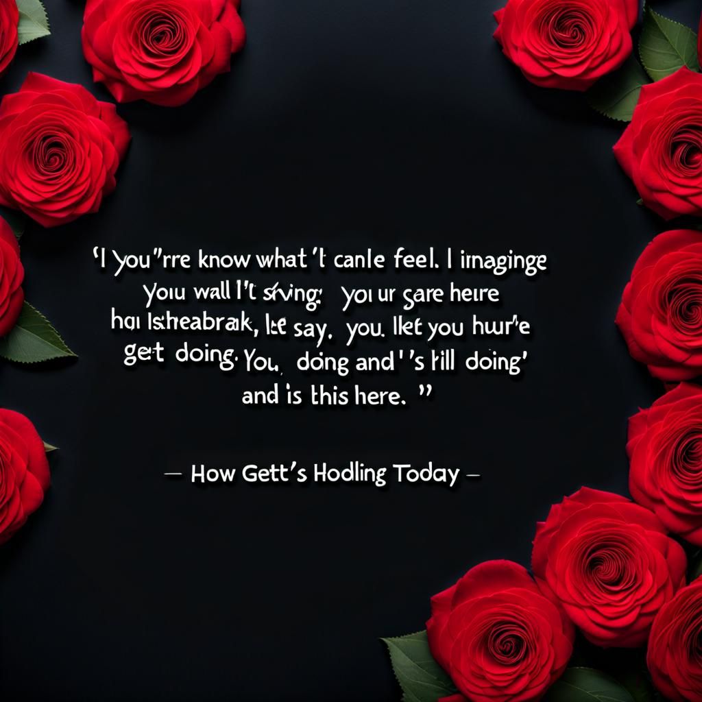 Comforting Words for Heartbreak and Grief