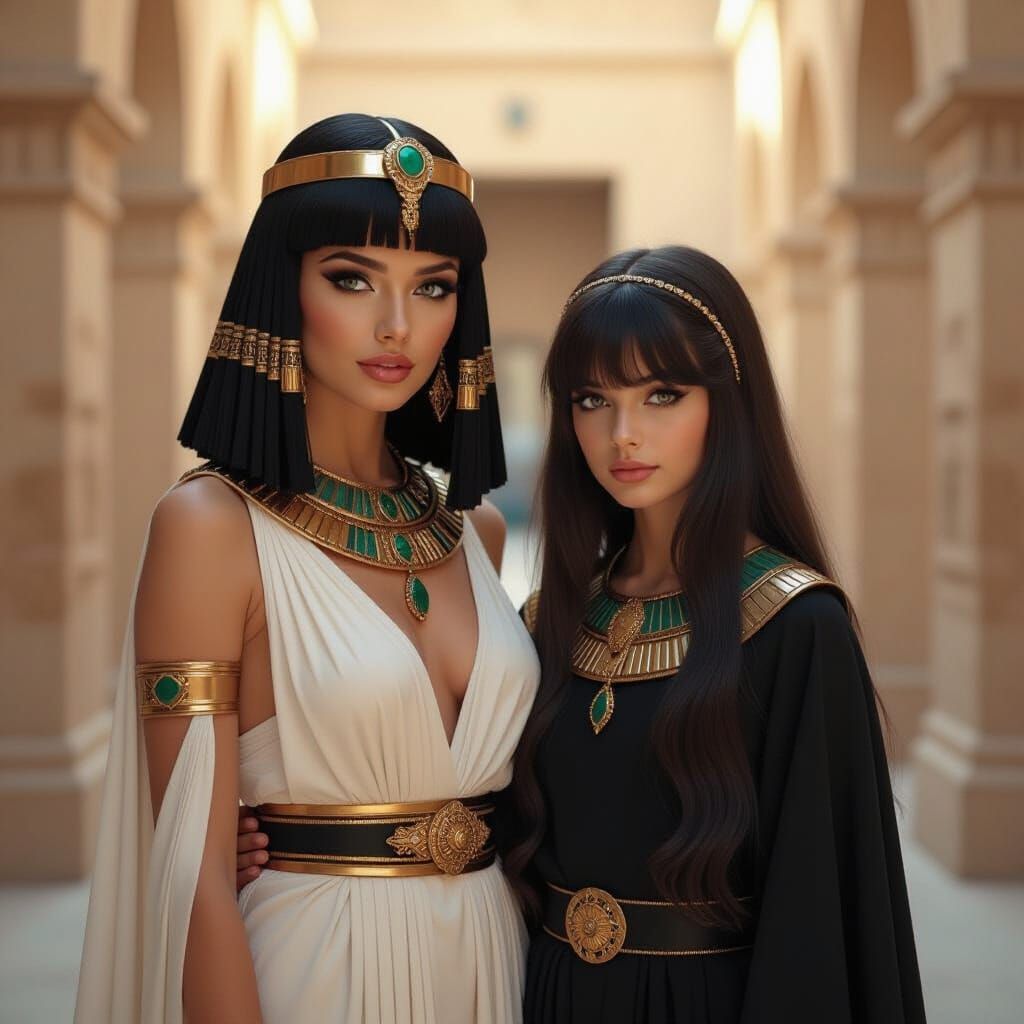Cleopatra Meets a Modern Gothic Girl