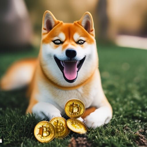 Shiba Inu plays with Bitcoin