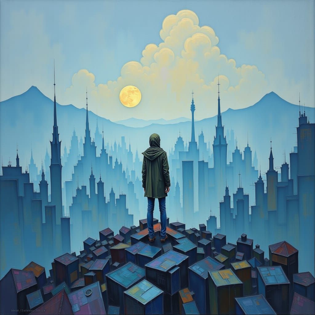 Emotional Cartographer Sketches Grief in Translucent Cities