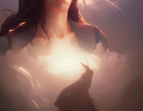 cloud spires head and shoulders portrait, 8k resolution concept art portrait by Greg Rutkowski, Artgerm, WLOP, Alphonse ...