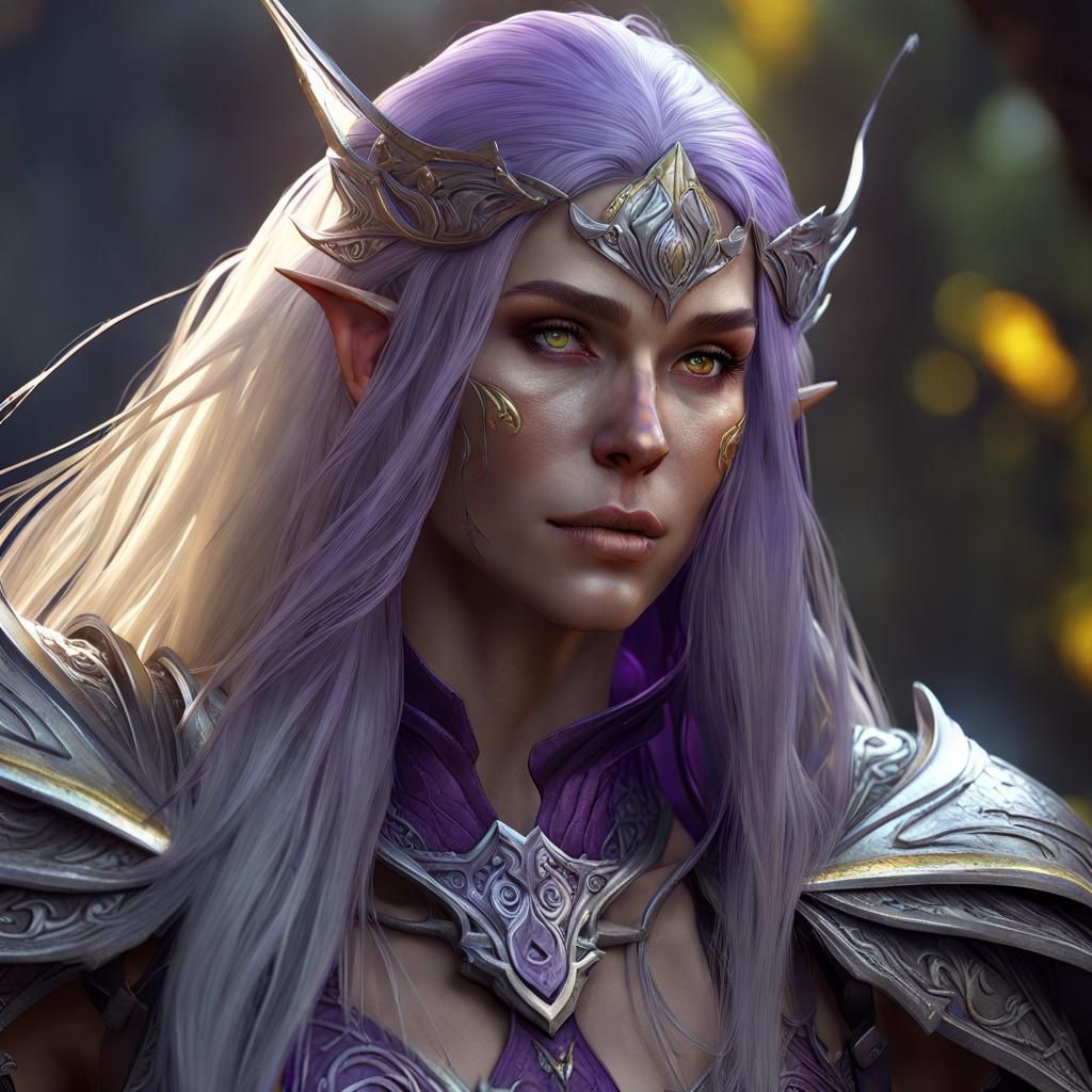 Female Elven warrior