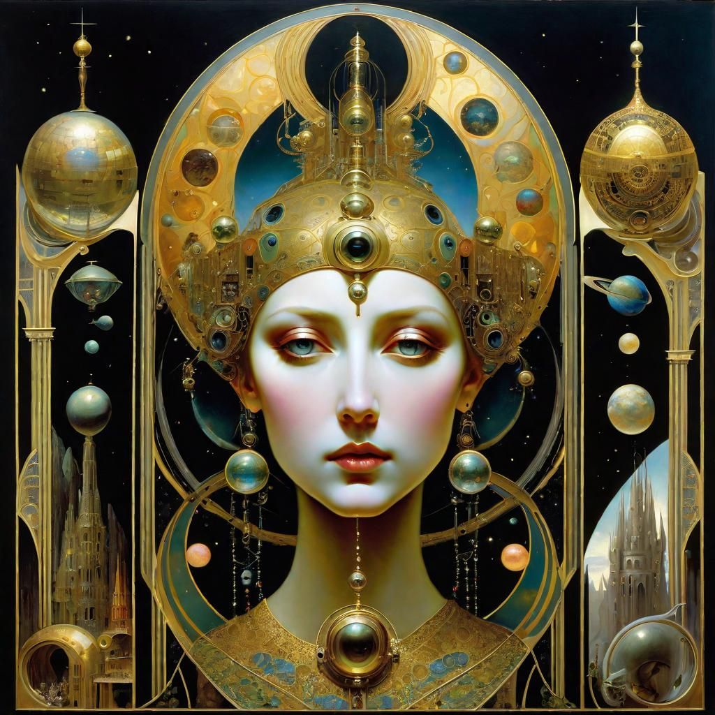 Astronaut Goddesses in Post-Apocalyptic Wonderland