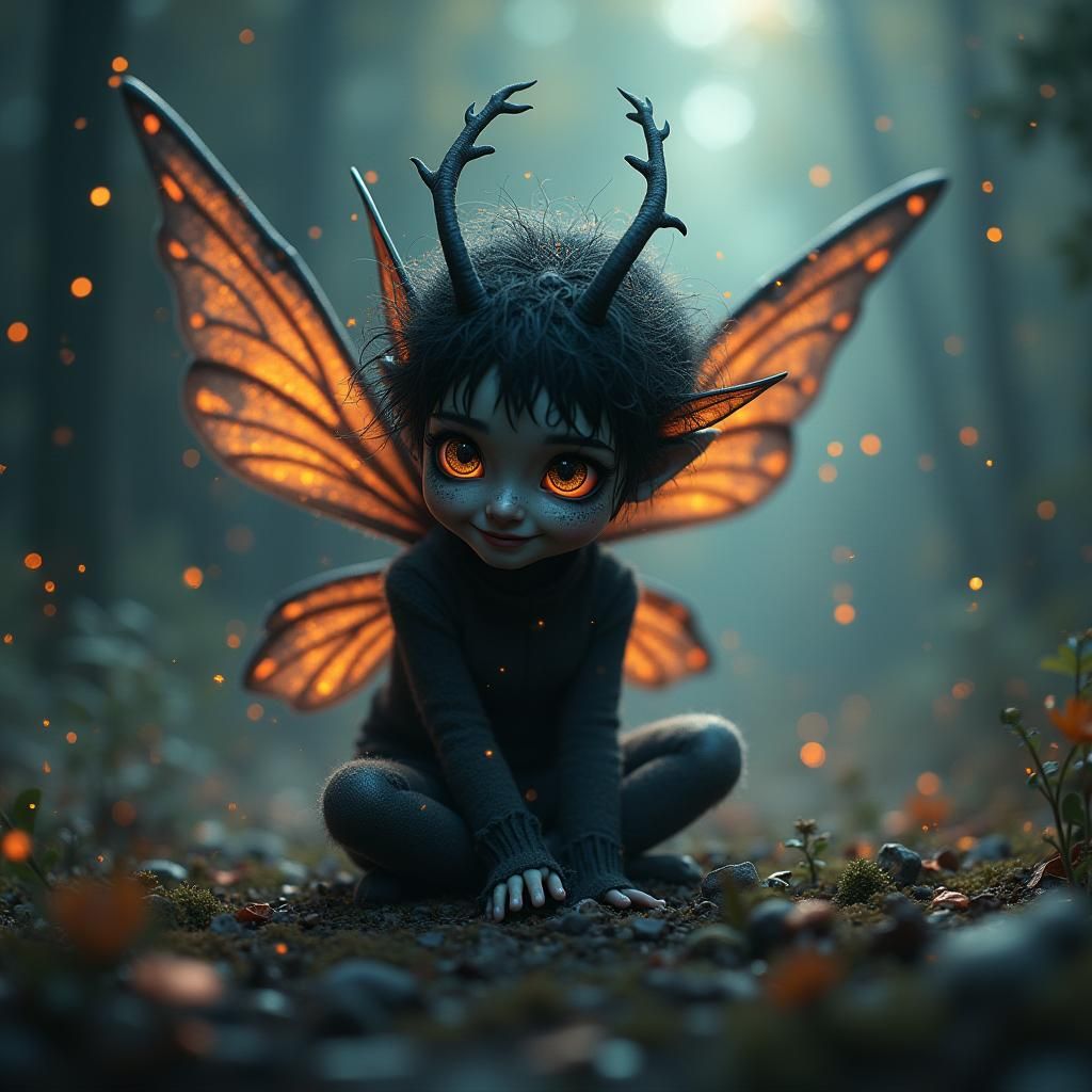 Mysterious Shadow Pixie Emerges from Pixie Dust