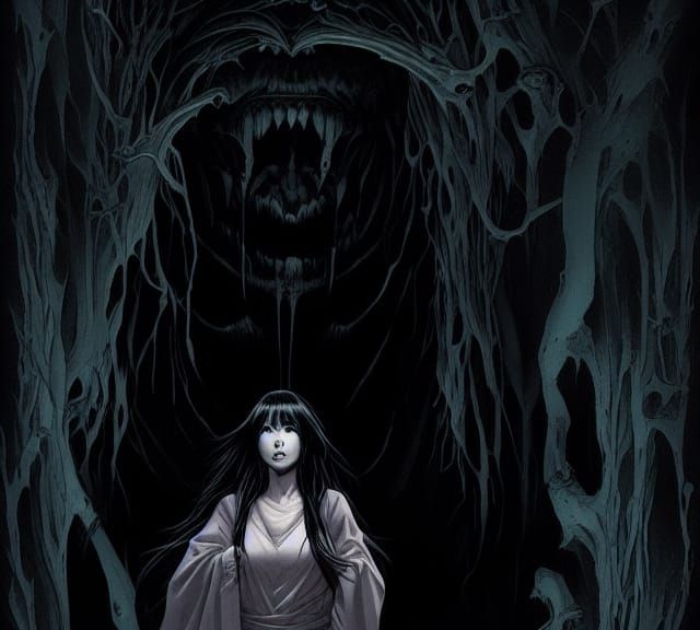 A Japanese forest of horror