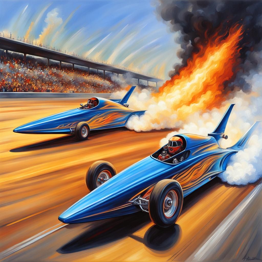 Drag Racing Jet-powered Dragsters