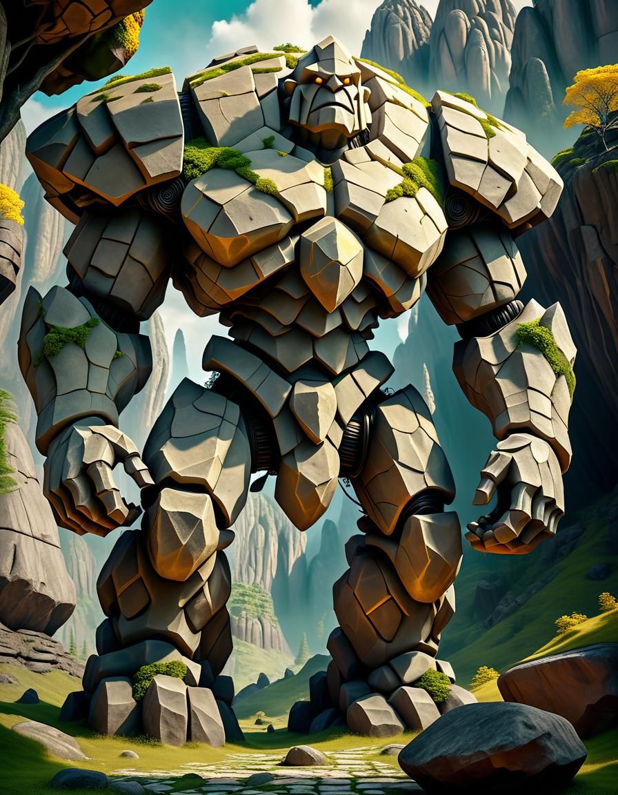 Book of Ash #3 - The Wild Machines: The Stone Golem