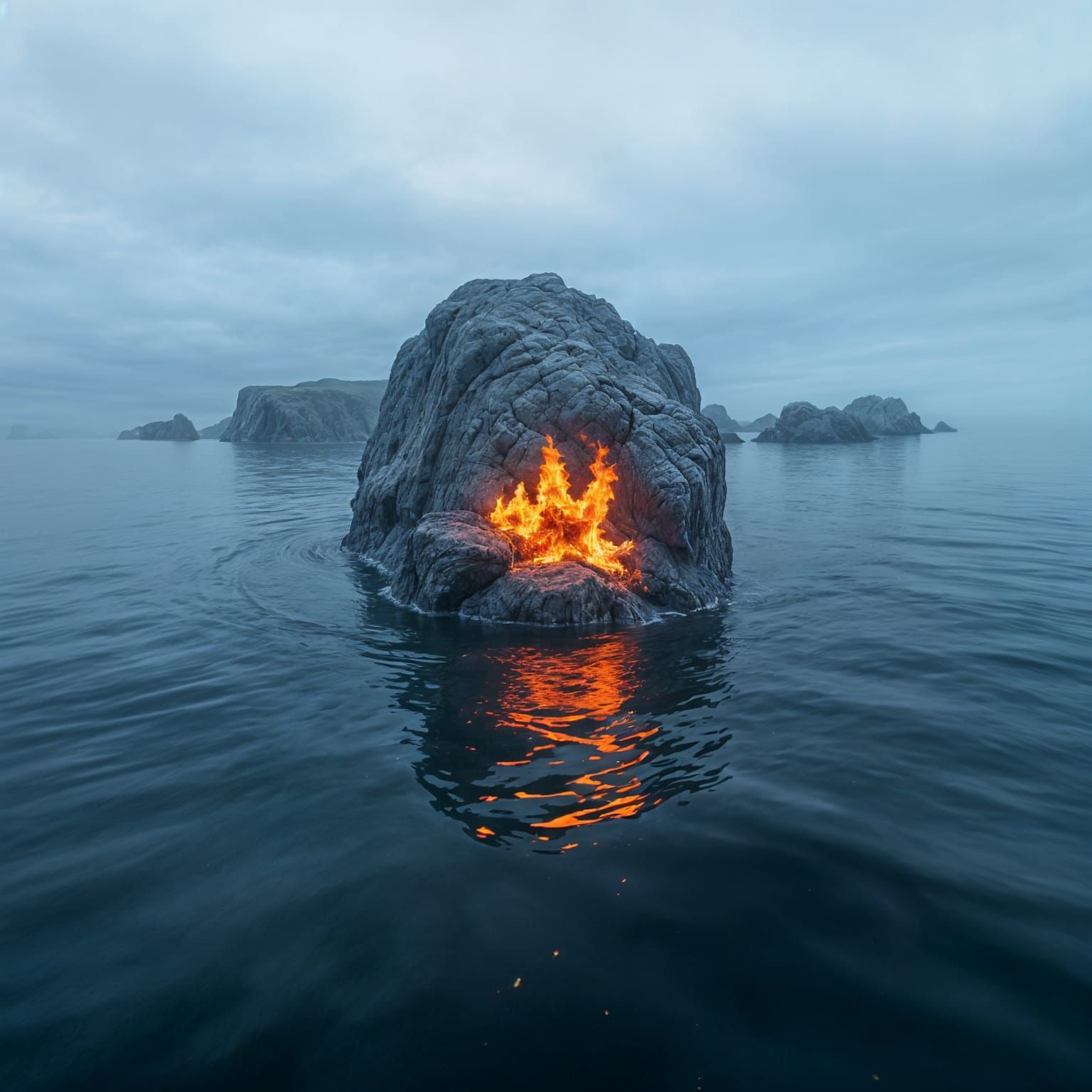 Abstract Image from Simple AI Prompt