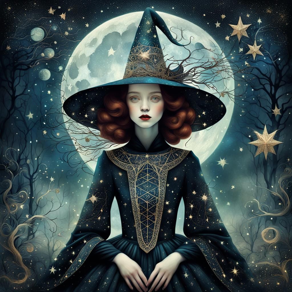 Witch and Stars