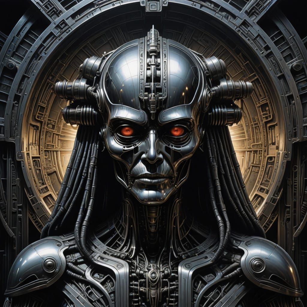 Ancient Egyptian Gods and Robots Unite in a Futuristic Maste...