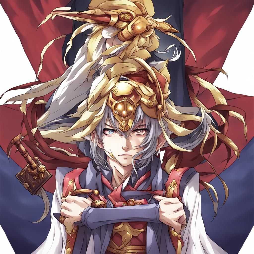 Exar Kun in Anime Key Visual Style