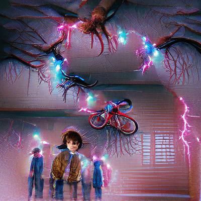 Stranger Things Inspired Image