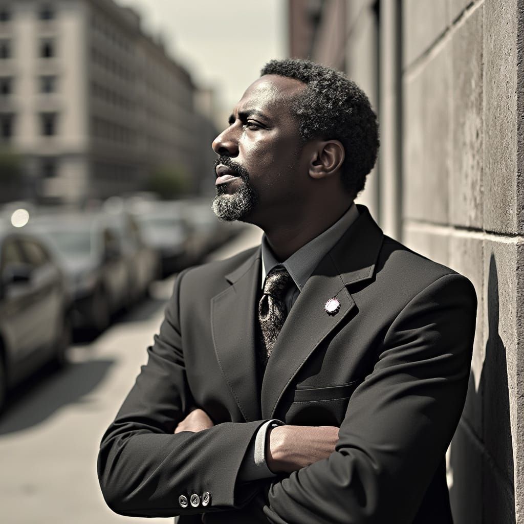 A Powerful Negro Figure in Leadership