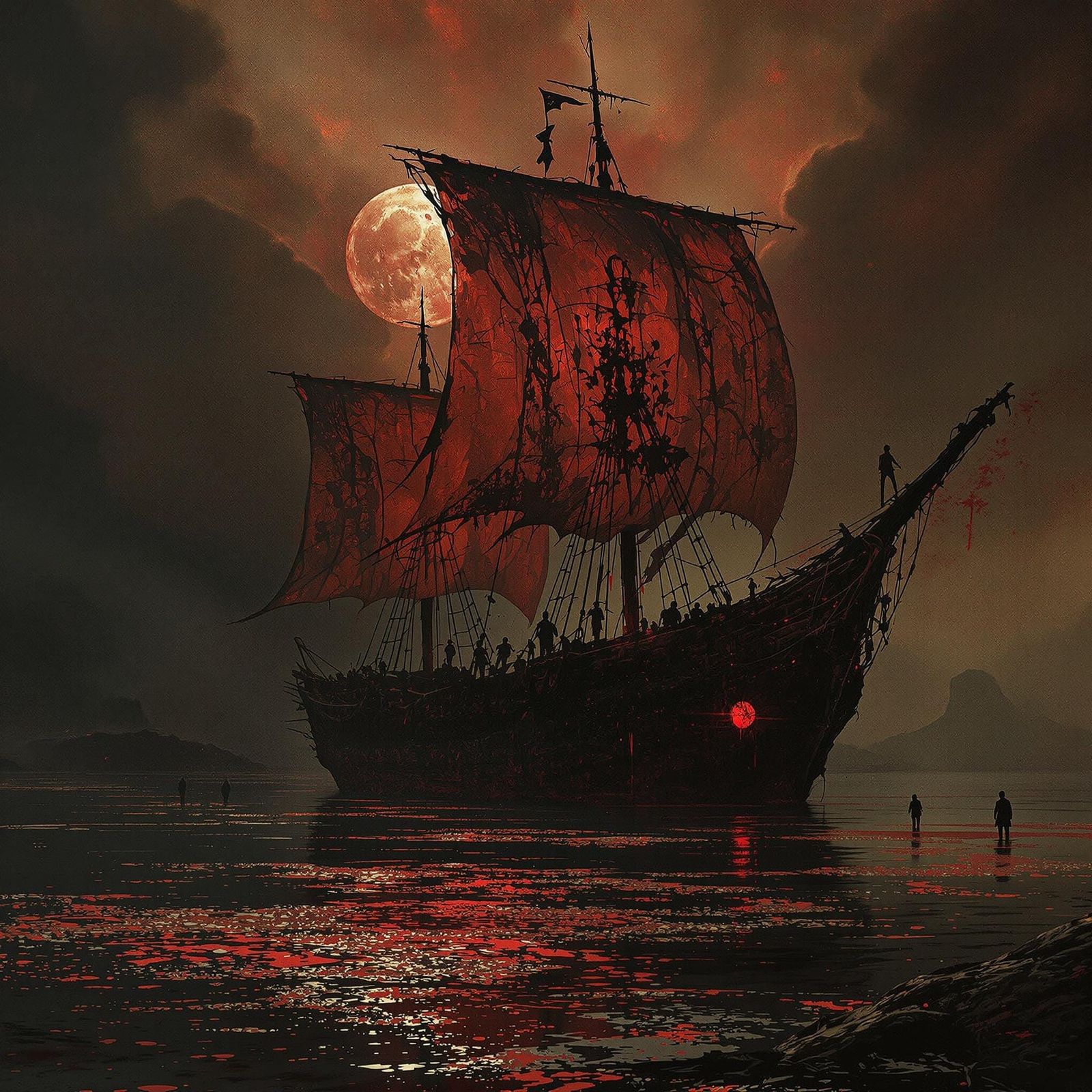 Crusader Ship Decays into Reliquary Crystal