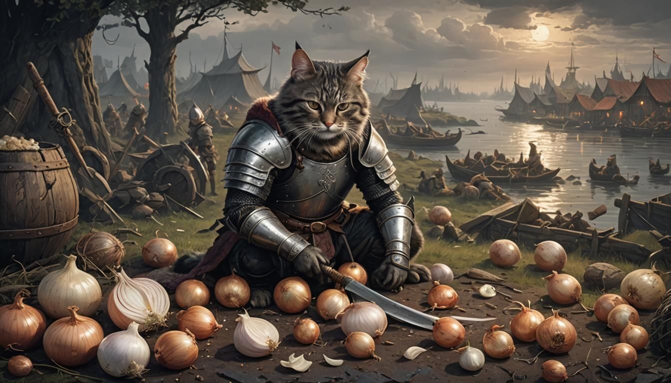 No tears here, just exploring about onions