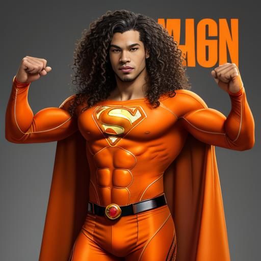 The Superhero Team: Super Orange