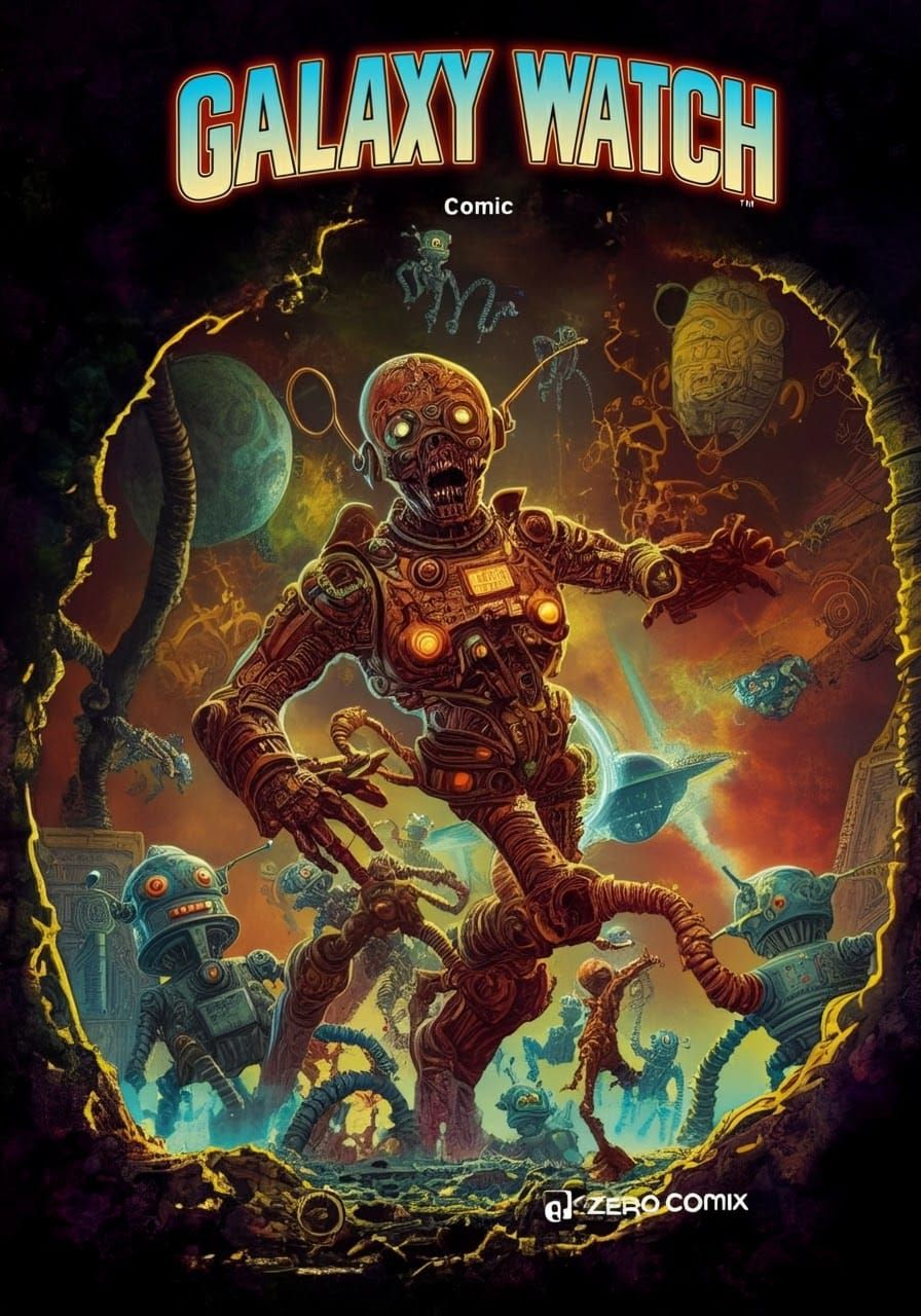 Galaxy Watch: Robot Pets Attack Comic Cover