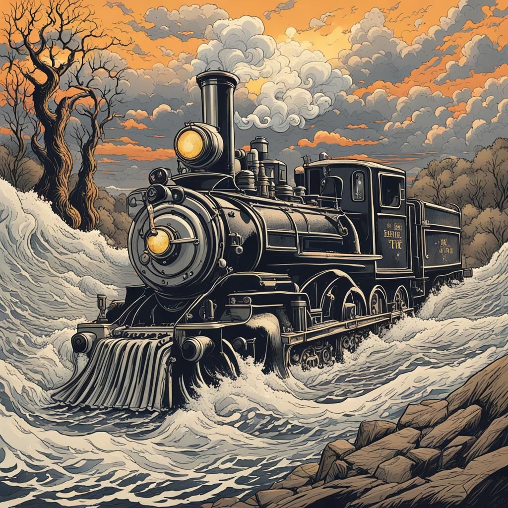 Fantastical Matte Painting with Intricate Details