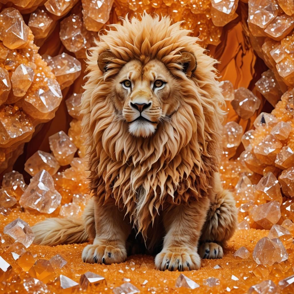 Orange Lion