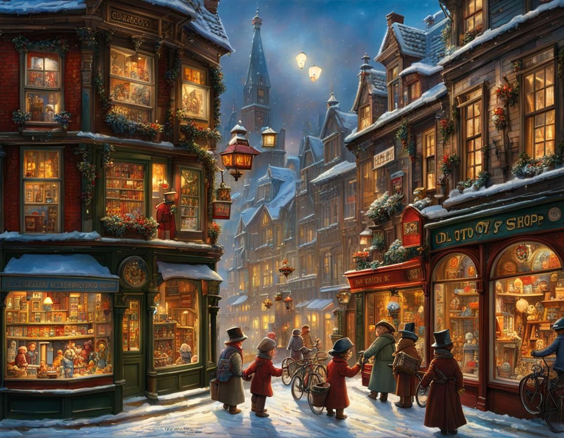 Dickensian Toy Shop, Exterior