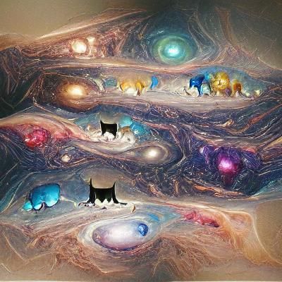 Cosmic Cat: A Universe of Feline Wonder