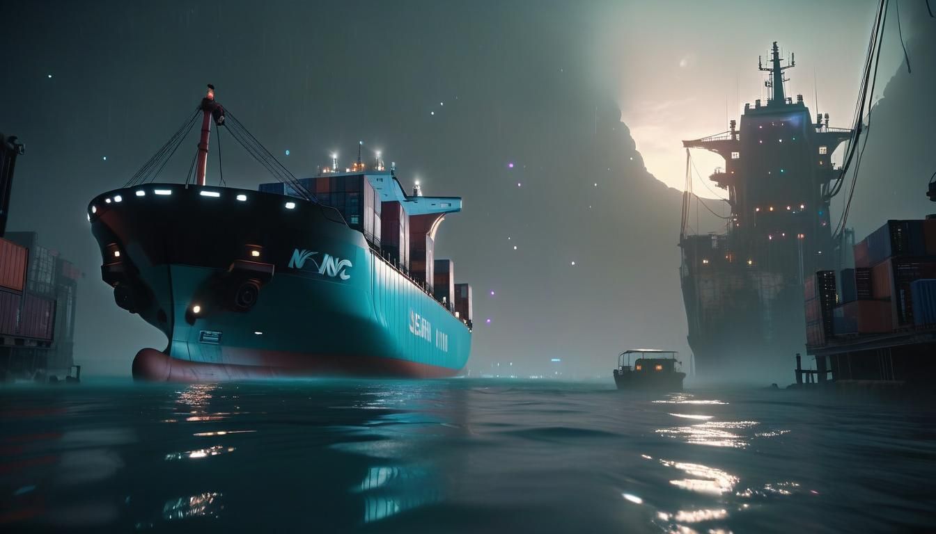 Eerie Cyberpunk Creature with Mossy Eyeball, Fantasy Concept