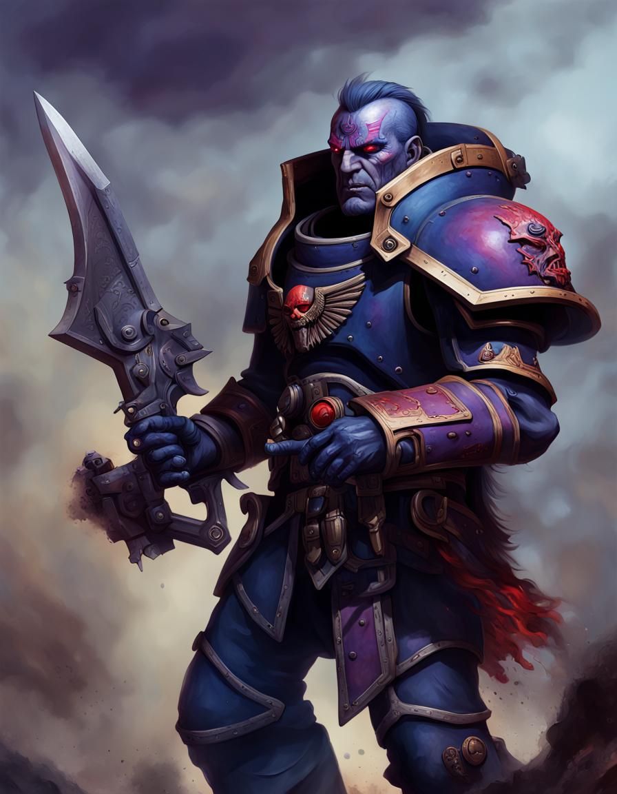 Warhammer 40K Talos Valcoran: Night Lords Sergeant