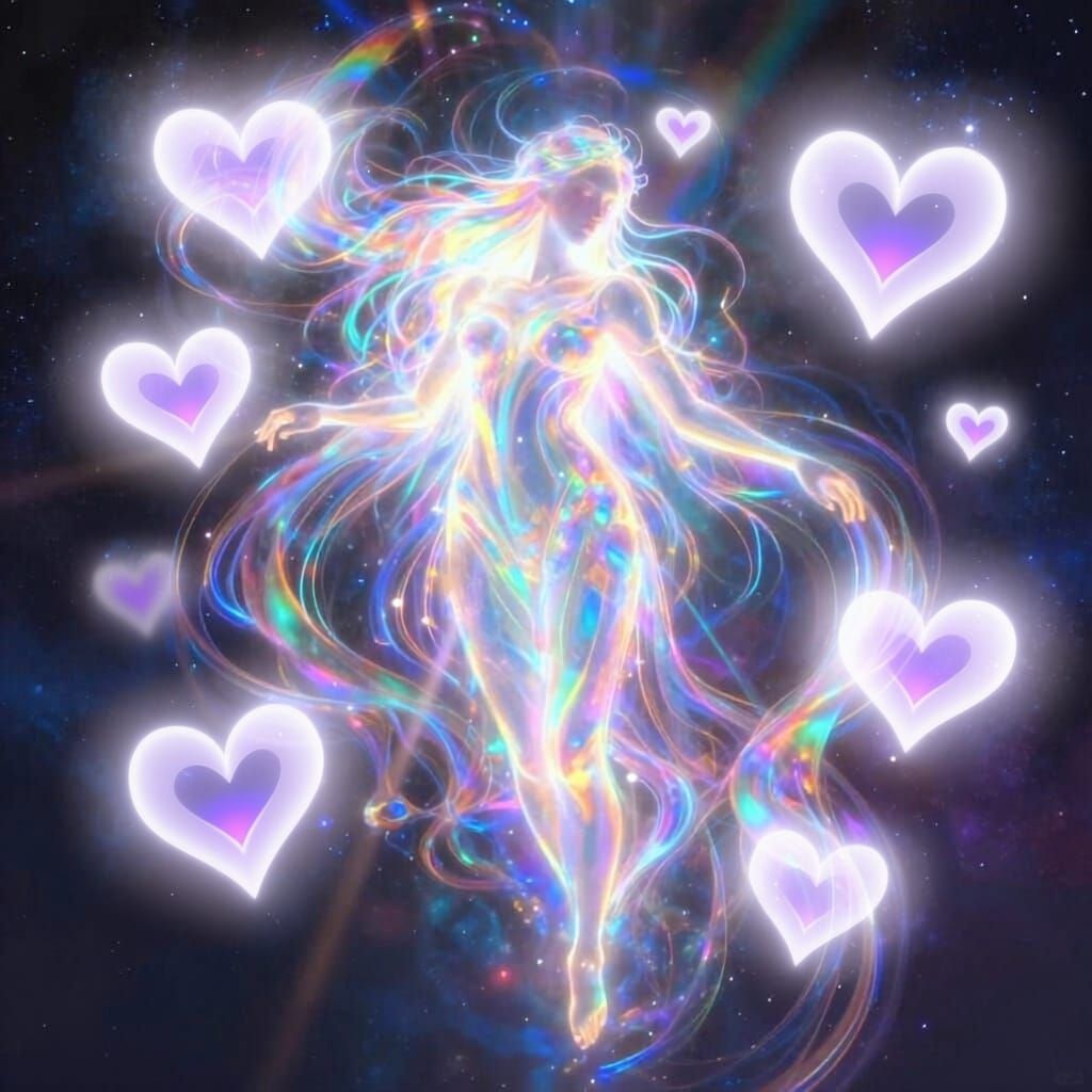 Celestial Being of Light and Rainbows