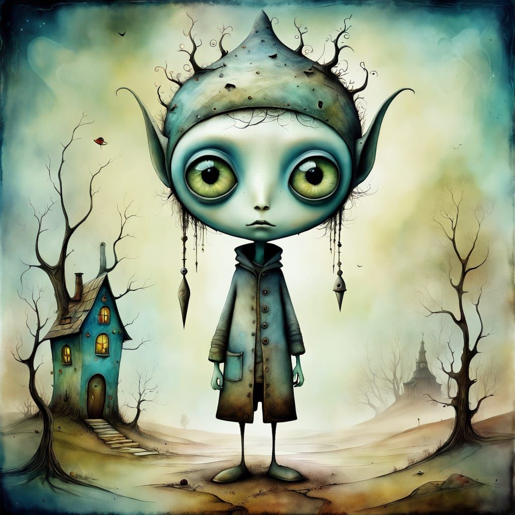 Ethereal Whimsy in Dreamlike Proportions