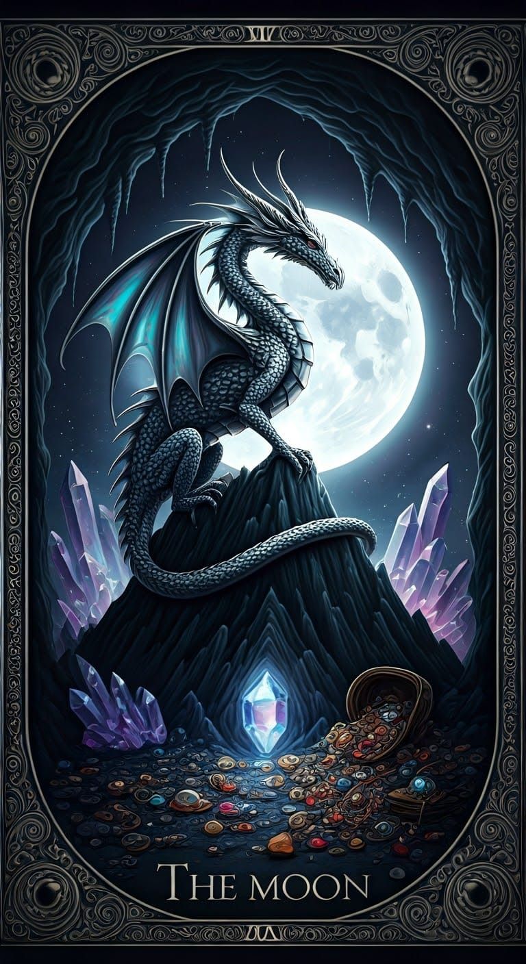 Dragon Guardian of the Moonlit Treasure Cave
