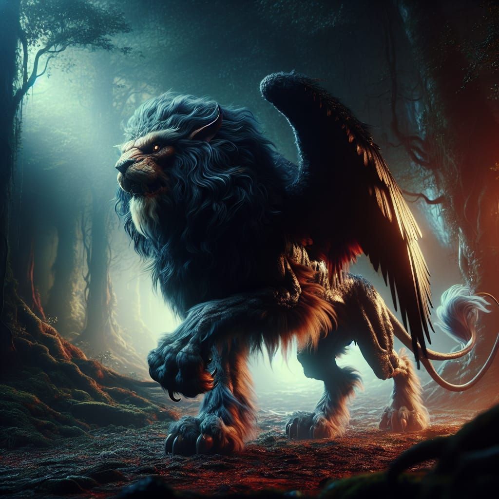 The morbid liongriffin