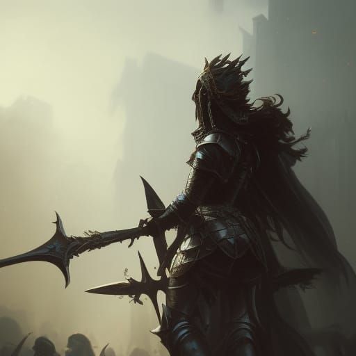 Undead Knight: Dark Fantasy Concept Art