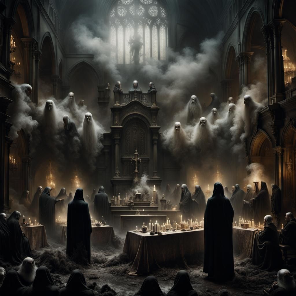 congregation of dark spirits