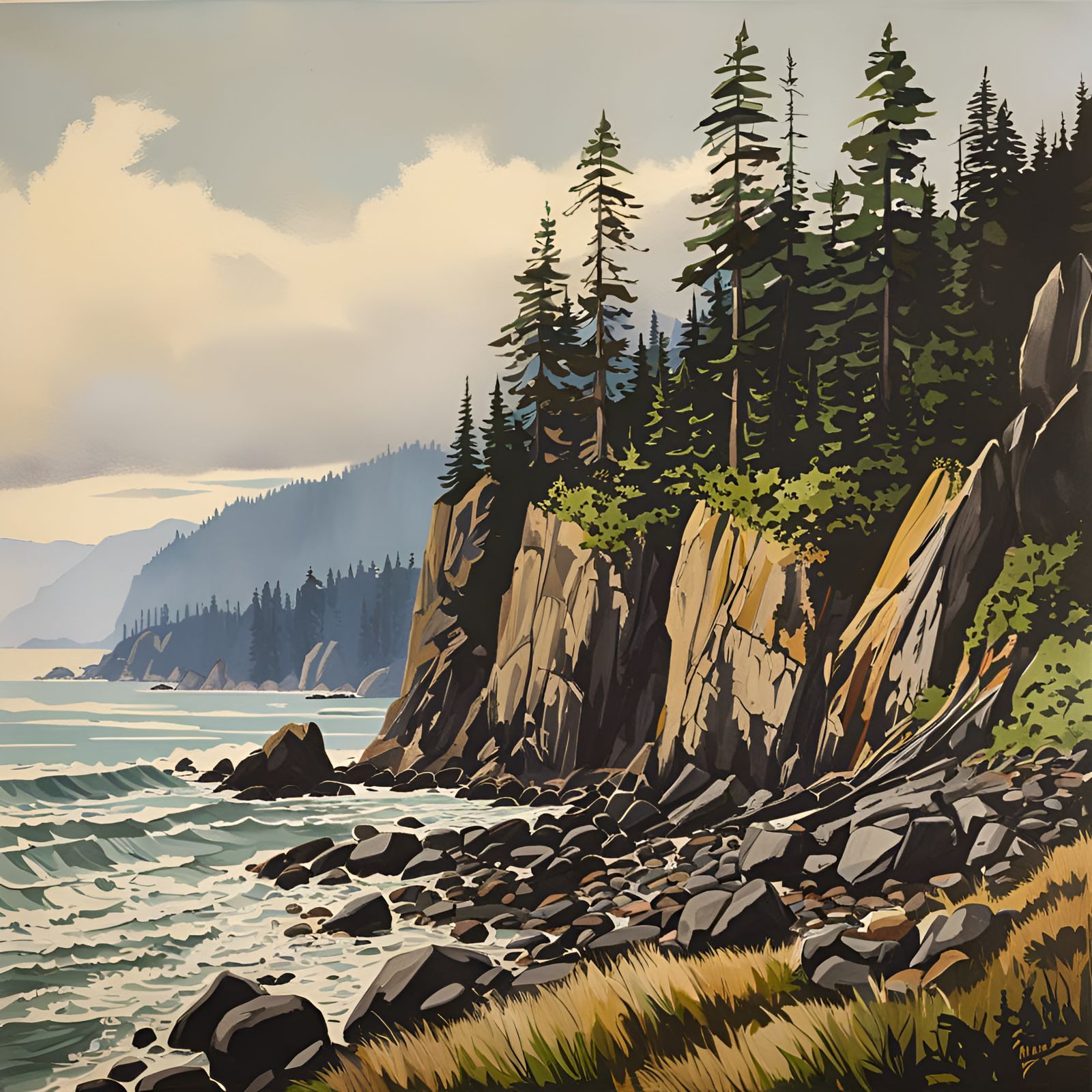 Rocky Shoreline (2)