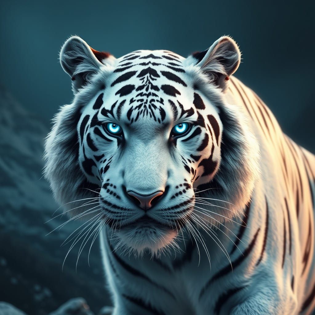 Mystical Chinese Tiger Goddess