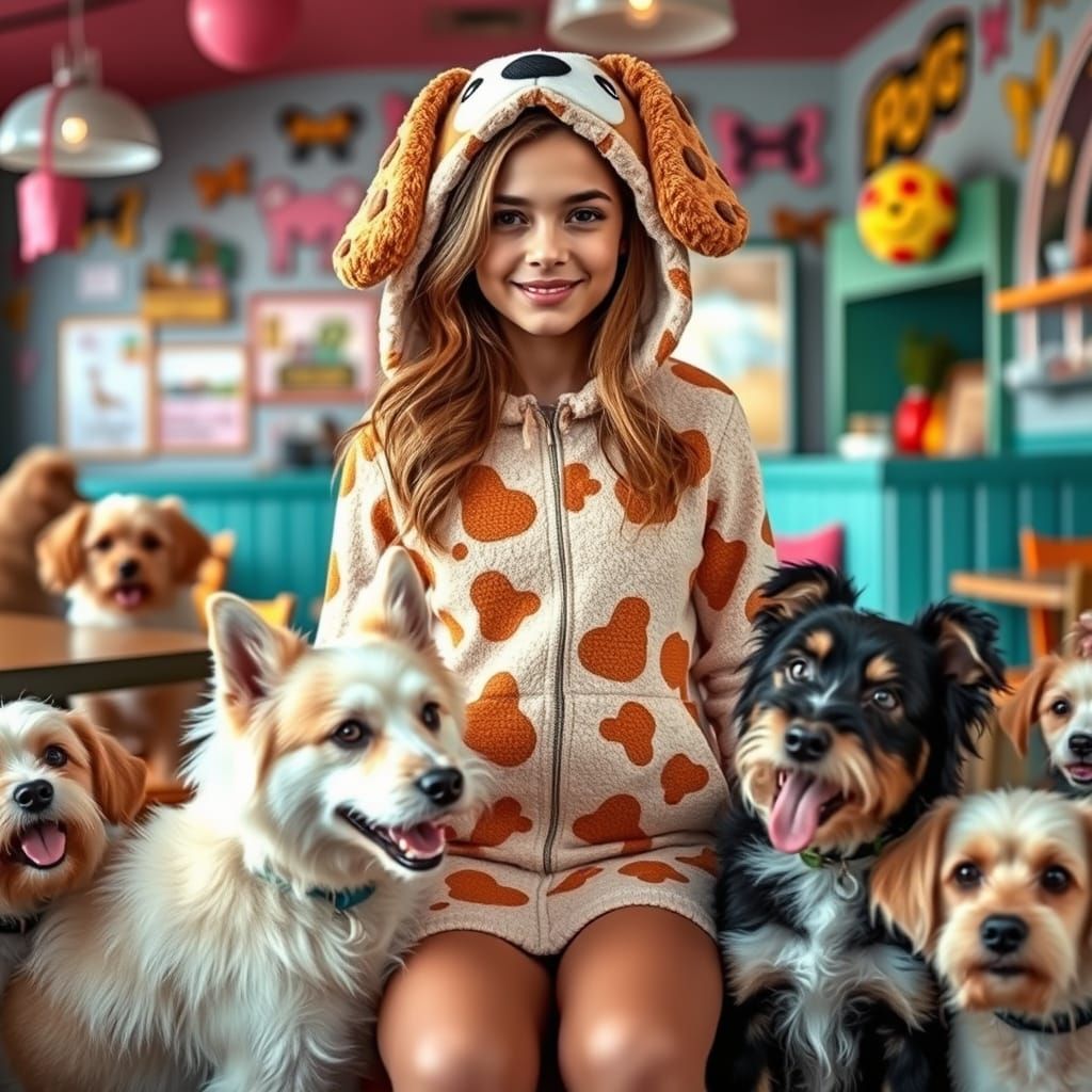 Dog cafe