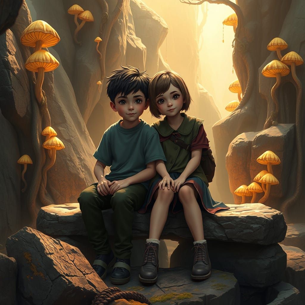 Fantastical Friends in a Mystical Realm