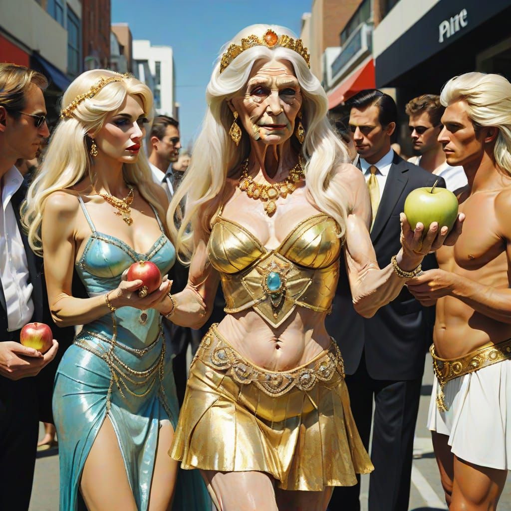 Aphrodite as Street Girl: Modern Judgment of Paris