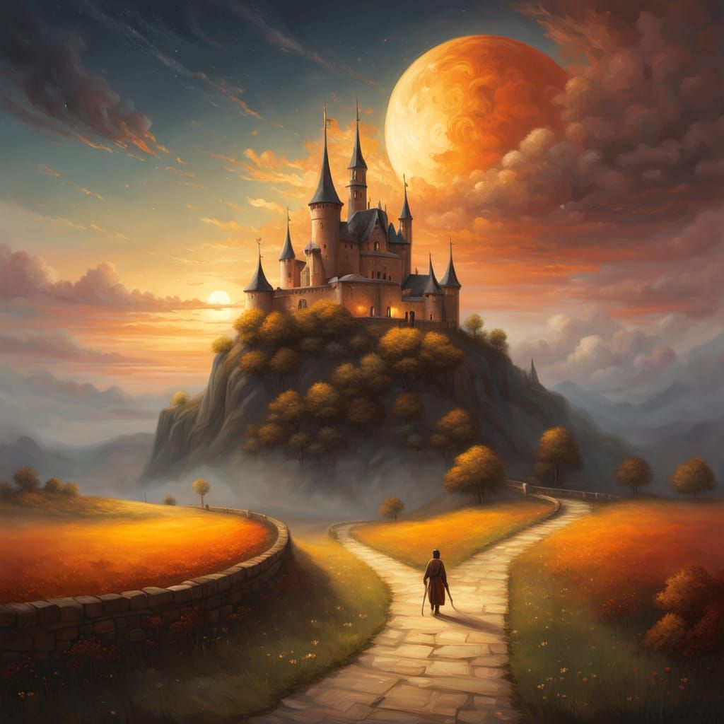 Mystical Encounter on the Winding Path