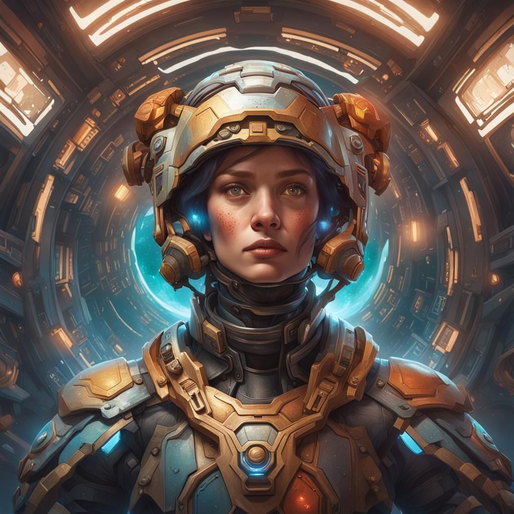 Lost in Time: Hyperdetailed Portrait in Unreal Engine 5