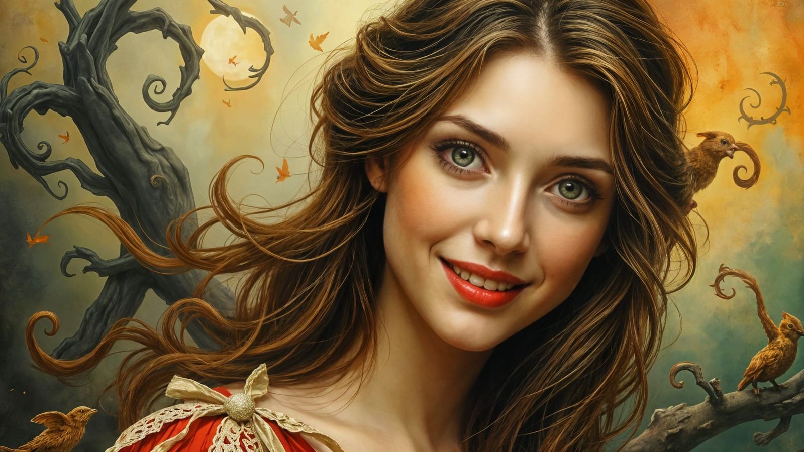 Believer's Gentle Moment with a Woman