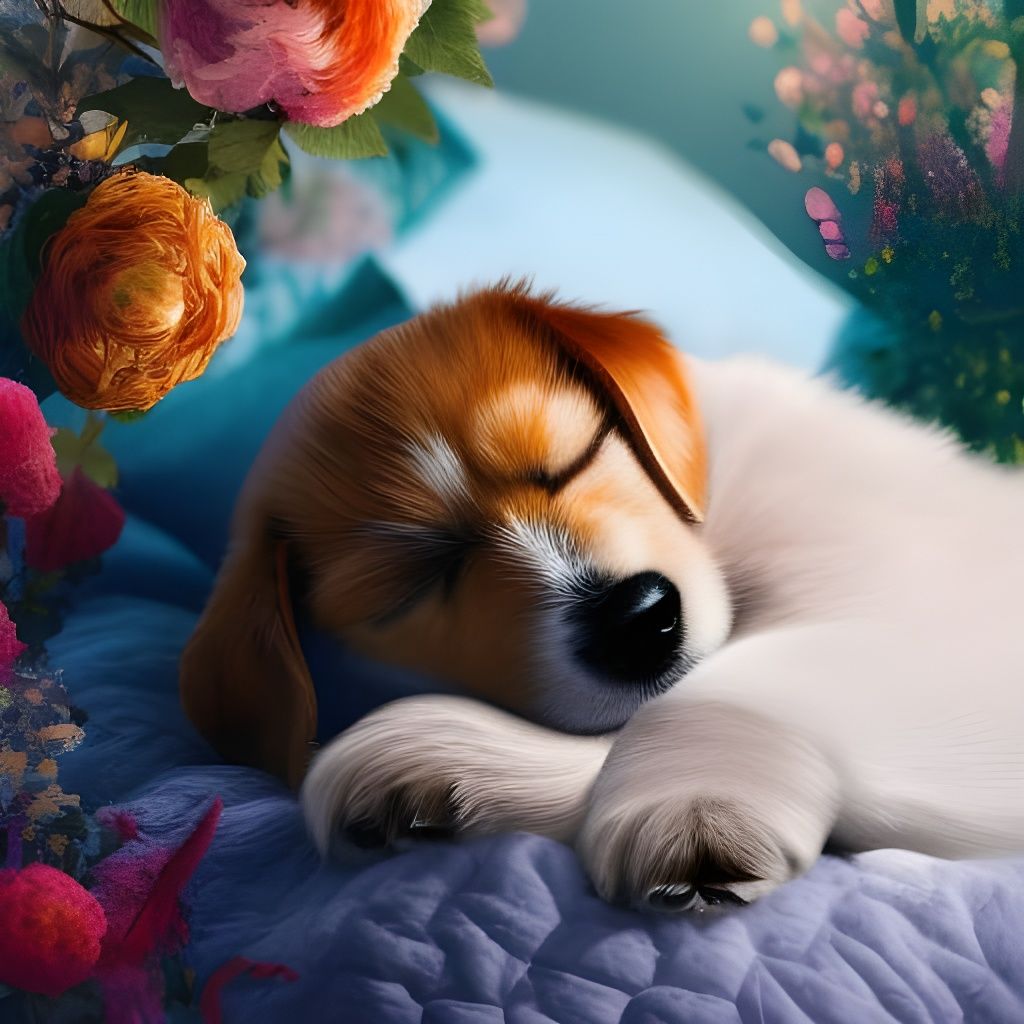 Sleeping puppy