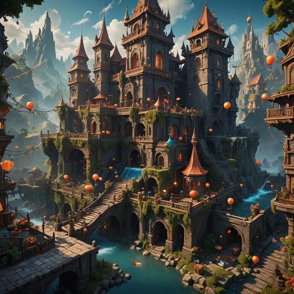 Fantastical Friday Party Scene